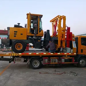 公路护栏打桩机、打孔机、光伏打桩机、护坡打桩机