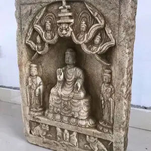 石雕佛龛#佛文化的之美#