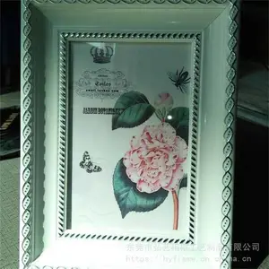 弘艺相框 白银色相框 6寸白银色相框