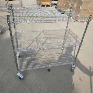 专用集成电路封装建设项目车间通用周转车 网格工具车