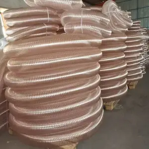 环卫车中联龙马宇通进口钢丝吸尘管扫地洗扫车软管耐高低温专用