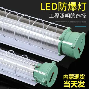 防爆双管荧光 T8 36W 单双管1.2米防爆仓库厂房车库荧光灯