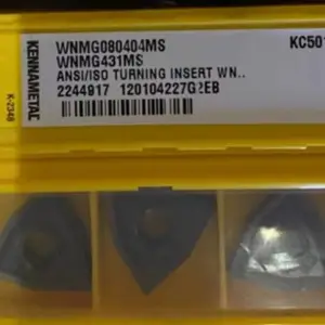 美国原装进口肯纳刀具批发WNMG080404MS KC5010