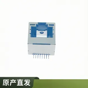 RJ45���� ���� ���� ��LED�� 8p8c ȫ�� ��ʽ 180�� SMT��Ƭ ���� ������