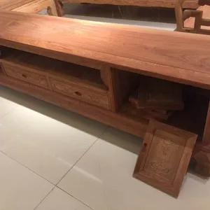 花梨木简约现代电视柜实物白胚图-专业定制各种红木家具