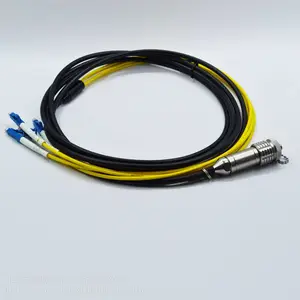 供应ODC 2-4芯不锈钢防水光纤连接器