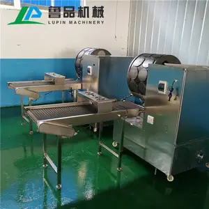 鲁品单排双排连续式烤鸭饼机 烤鸭饼机器专业制造 厂家包邮