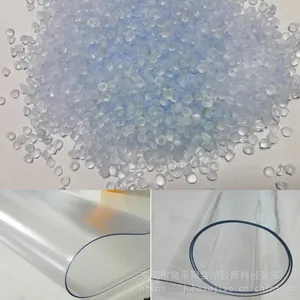 FDA食品级环保PVC颗粒生产工厂 无味透明PVC颗粒