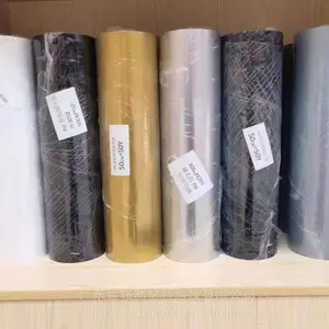 PU刻字膜亮金、亮银色50CM*50Y