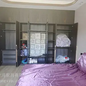 泉州全屋定制 衣柜客厅卧室代加工OEM北欧风格家具现代轻奢风格家具