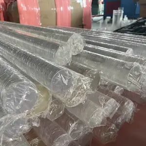 彩色高透明亚克力棒有机玻璃棒导光棒水气泡棒加工定制零切1-350m