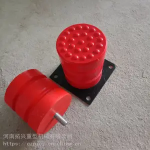 起重机行车防撞用缓冲器 带铁板聚氨酯缓冲器 碰头