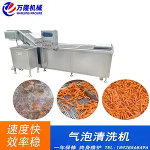 连续式肉苁蓉专用清洗机 中草药加工清洗线菌菇去泥除杂清洗加工设备