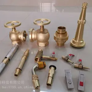 SN65全铜室内消火栓 DN50黄铜室内栓 船用消防栓