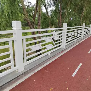 桥梁河道护栏不锈钢碳素复合管护栏实体大型厂家图纸定做