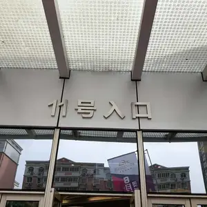 不锈钢字生产厂家，楼体不锈钢字，不锈钢字制作