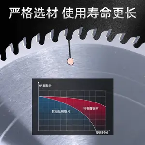 利德鑫锯片10寸80齿木工锯片 硬质圆合金锯片 推台机锯片