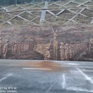 海口美兰***古建彩绘水泥浮雕壁画背景墙工作室,立体浮雕壁画墙绘