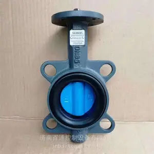 西门子VKF42.65电动蝶阀 DN65 球墨铸铁 对夹式