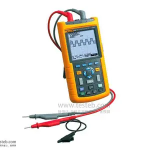 ��»��Fluke 124B�ֳ�ʾ�������������ñ���ҵ���������豸���ϼ��