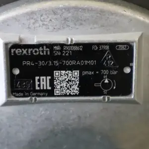 PR4-3X/3.15-700RA01M01 R901088612 德国力士乐REXROTH径向柱塞泵
