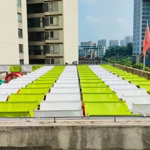 云南幼儿园操场智能遮阳帘 电动遮阳天棚 幼儿园电动天棚帘定做厂家