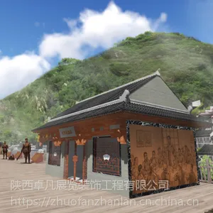 红色文化景观/陕西军旅廉政教育展馆设计装修/陕西卓凡展览装饰工程有限公司