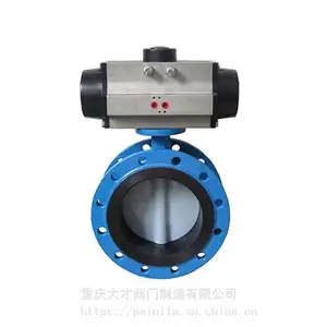 贵州气动法兰蝶阀 D641X气动蝶阀批发厂家