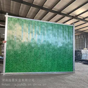 建筑工地施工用新型围挡 钢结构装配式隔离围挡 庞景实业