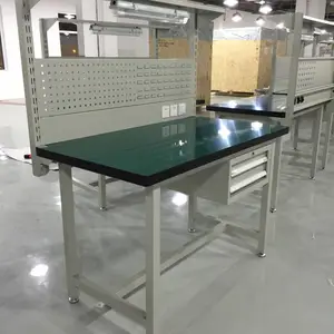 工位器具工作台 台面 可配置挂板 LED灯架 工具柜 操作台 支持定制