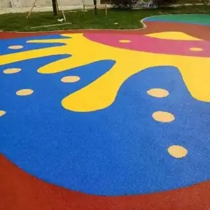 三明EPDM塑胶地坪铺设_公园游乐场铺设_EPDM冲草颗粒_能冠体育