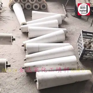 锥形陶瓷托辊 回转式陶瓷锥形托辊 高强度耐磨陶瓷托辊 调心调偏托辊