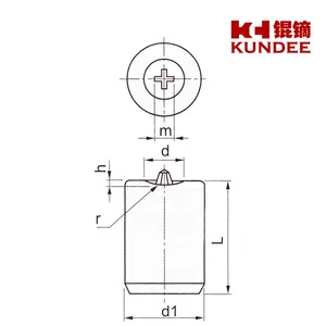 ANSI ATAP 十一字加减槽 PAN盘头 Tapping自攻螺丝冲头模具定制做