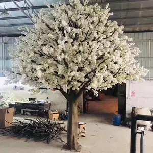 仿真水泥树桃花树水泥假树仿真树包柱子人造假树榕树门楼