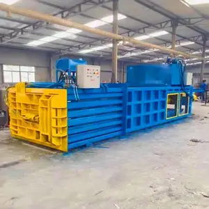工业工厂定做下脚料废品卧式打包机液压式 信达预售