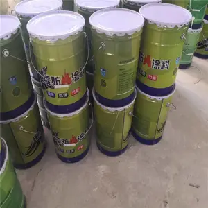 美霞生产 电缆防火涂料 25kg/桶 白色