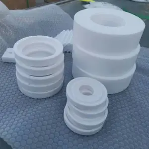 耐高温聚四氟乙烯轴套 尼龙轴轮 配件定制加工