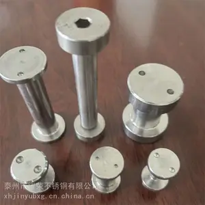 304不锈钢手拧螺丝 平头滚花手柄广告镜面螺钉M3M4M5M6M8M10