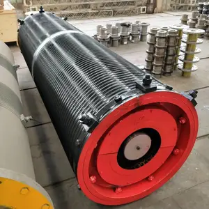 φ400*3200卷筒组起重机卷筒组结构图双梁起升卷筒带超载限制器