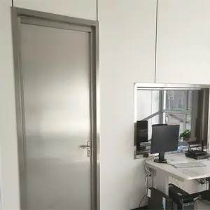 医用防护门一体设计-铅玻璃-自动医用气密门-聊城护盾