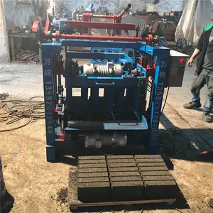 万铭4-3***水泥标砖机 多功能半自动液压制砖机机械 产量高