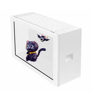 32寸43寸55寸液晶透明柜3D虚拟互动触摸屏商品展示柜