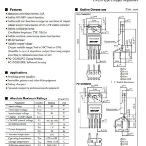 ����ԭװPQ1CG2032FZH������ѹ�� 40V 3.5A 70kH��ѹIC�ֻ���棬�ɿ���Ʊ��