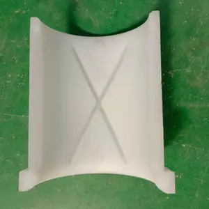 德聚鑫现货销售优质尼龙套 塑料轴套 白色尼龙瓦套