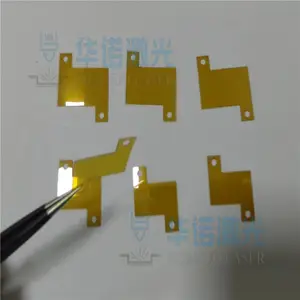 pet͸����Ƭ�����и�ʵ��pi�����ǰ���·�缫Ƭ��Ե��Ĥ����ӹ�