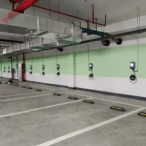 公牛 7KW 商用共享充电桩扫码自助充电云端后台统一管理物业建站