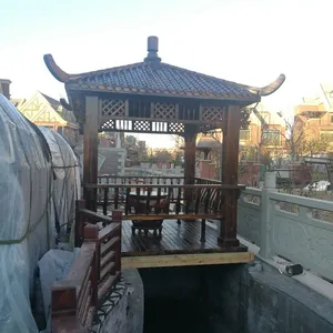 黄岛仿古防腐木凉亭 防腐木阳光凉亭报价