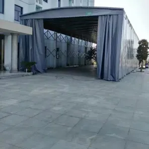 可移动伸缩雨棚武汉帐篷遮阳雨蓬厂家供应销售