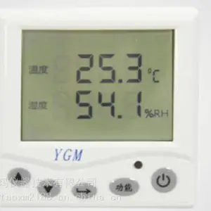 温湿度表YGM410温湿度显示仪嵌入式 塑料面板