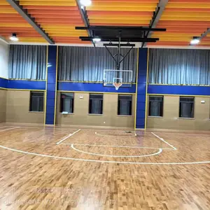 枫木枫桦木室内运动木地板,篮球羽毛球木地板生产厂家